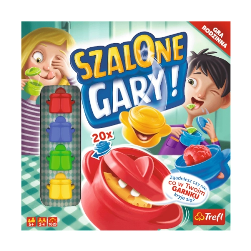 Gra Rodzinna Szalone Gary Trefl 7670